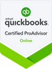 QuickBooks Online Certified ProAdvisor badge